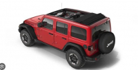 Wrangler Jeep mit Soft Top für 5 Personen
